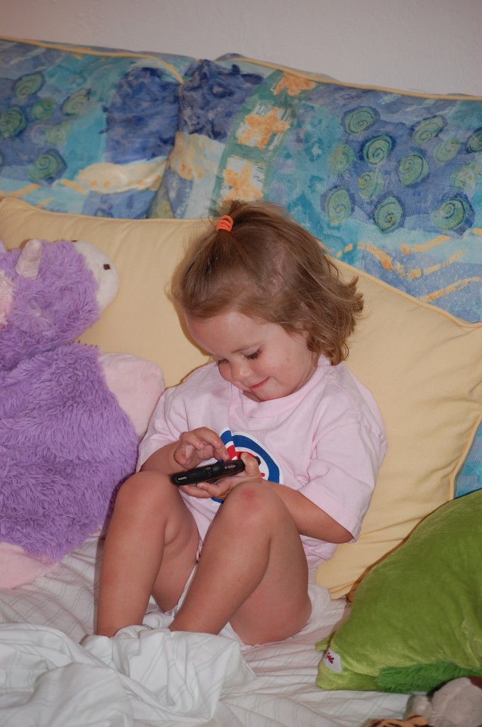 mary on iPhone mary on iPhone 680x1024 7 Quick Takes: Prayer Requests, New iPhone Ad, a Wacky & Tacky Girl, & More!