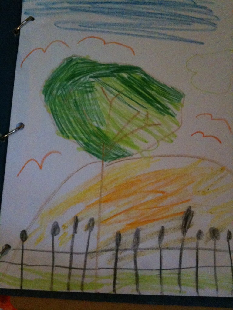 Madeline's tree Madelines tree 768x1024 Family Draw Time Art Show
